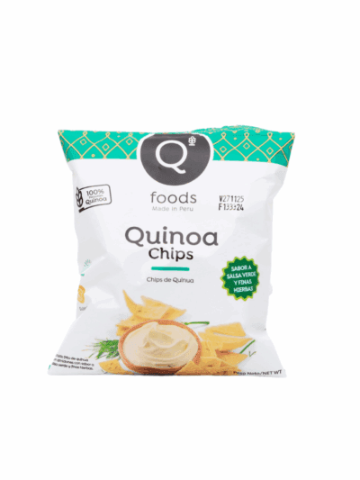 Chips de Quinua sabor Finas Hierbas 35 g.
