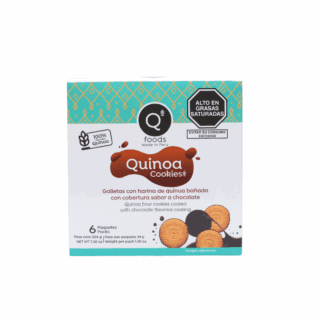 6 pack de Galletas de quinua (chocolate)