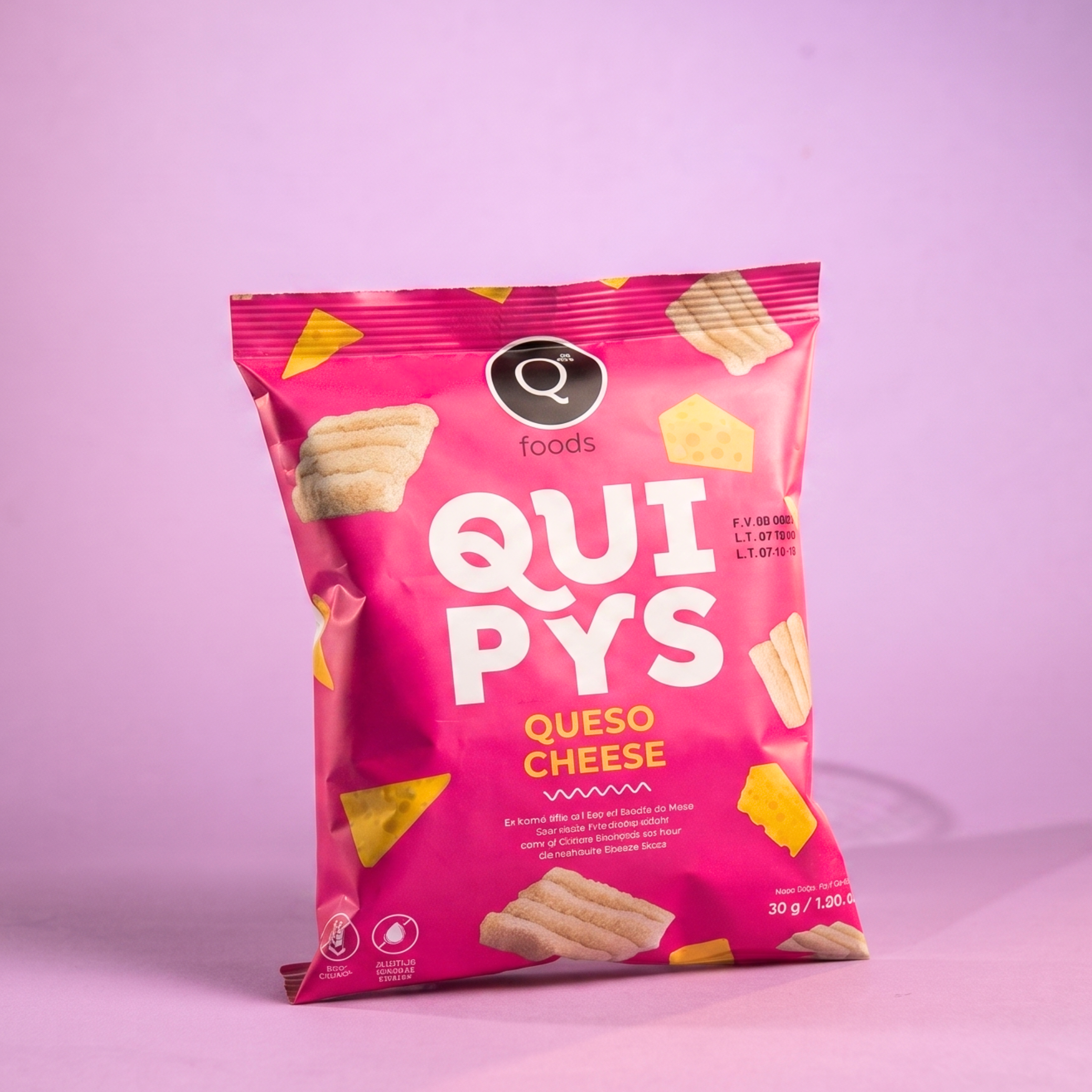 Quipys sabor queso cheddar x 70 gr