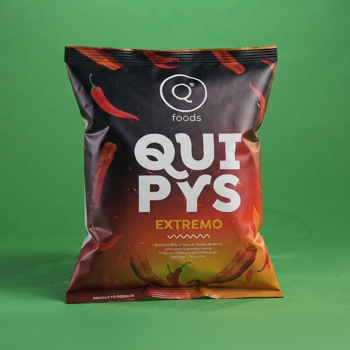 Quipys sabor extremo picante fuego 30 gr